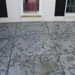 Tuscan Slate Stained Concrete Patio